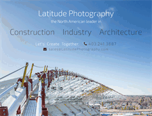 Tablet Screenshot of latitudephotography.com